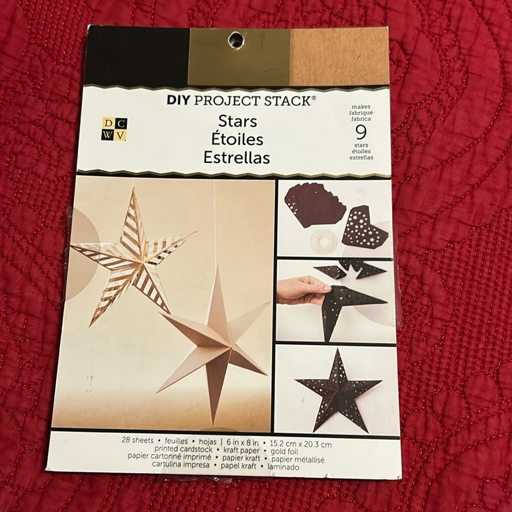 DIY papers stars - Picture 1 of 4